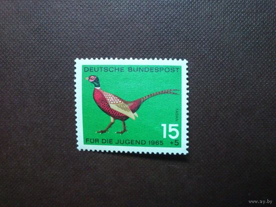 Германия .ФРГ 1965 г.Фазан.
