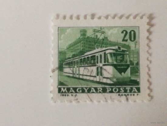 Венгрия 1963. Транспортные средства Венгрии. Стандартный выпуск