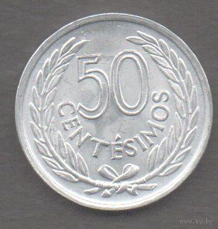 Уругвай. 50 сентесимо 1965