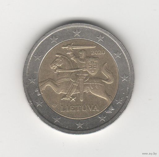 2 евро Литва 2020 Лот 8736