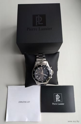 Хронограф Pierre Lannier Cityline Chrono (кварц, Франция).