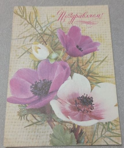 С праздником. Подписана, маркированная