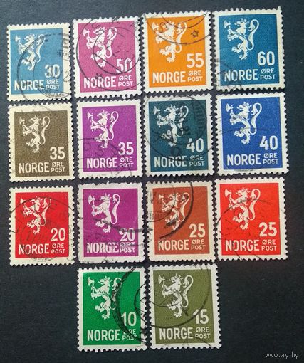 Норвегия\238с\ 1922\1926\1937\1946 стандарт, герб