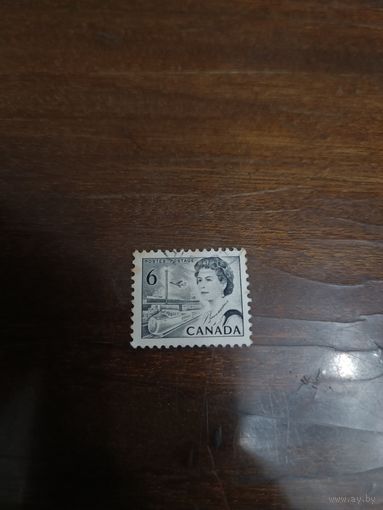 Канада 6 центов 1970 год Елизавета 2