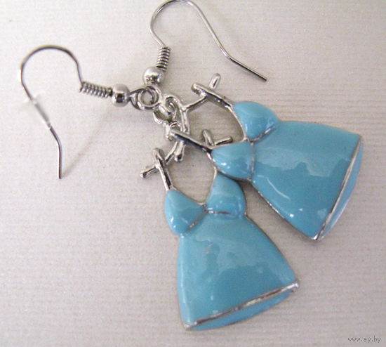 Серьги - платья )))