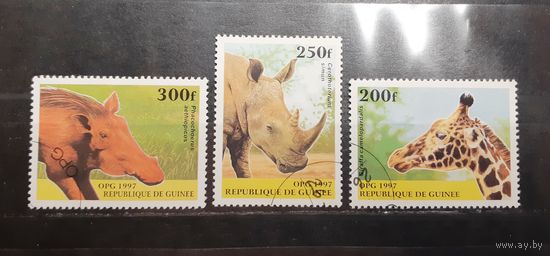 Республика Гвинея. 1997 год. Фауна (591)