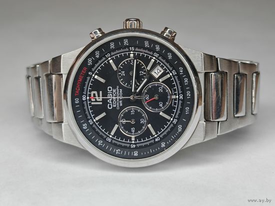 Часы Casio Хронограф Кварц Всё рабтает. С рубля