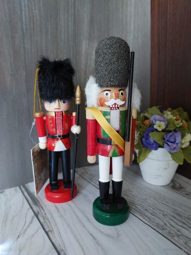 Винтажная игрушка Щелкунчик, дерево, Бельгия