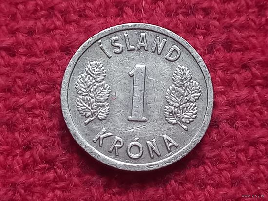 Исландия 1 крона 1978 г.