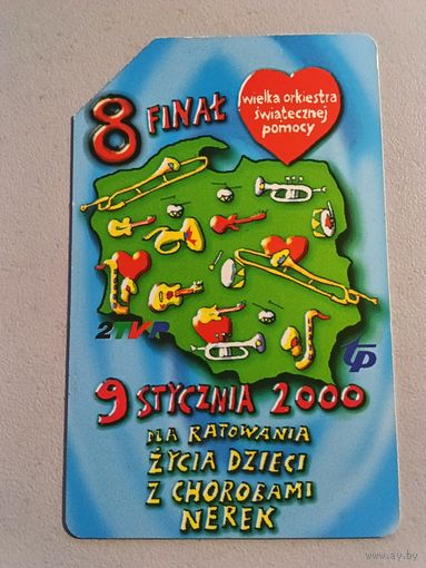 Телефонная карта. Польша