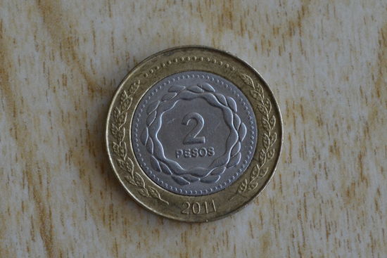 Аргентина 2 песо 2011
