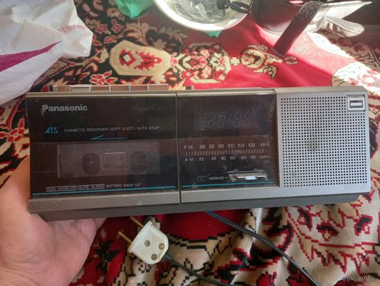 Винтаж 80-е Магнитофон с радио PANASONIC RC-X80 редкий