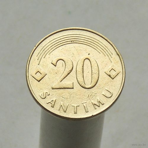 Латвия 20 сантимов 1992