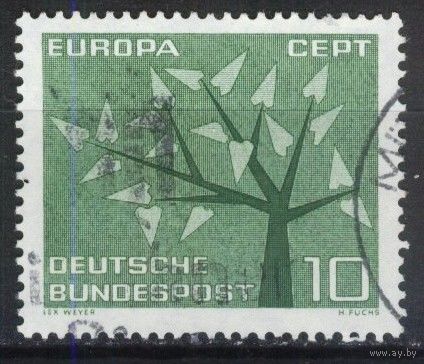 ГЕРМАНИЯ, ФРГ - 1962 [Mi. 383]  Гашеная (DE03)