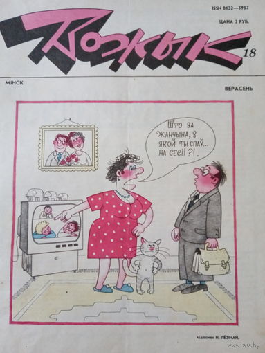 Журнал Вожык 18 выпуск 1992 год