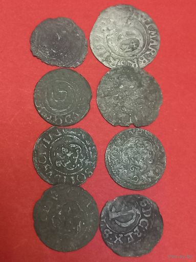 Польша, серебро 1633-1668г