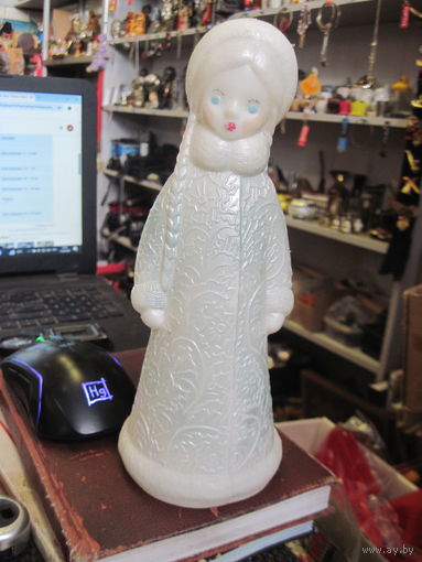 Снегурочка пластиковая 23 см.