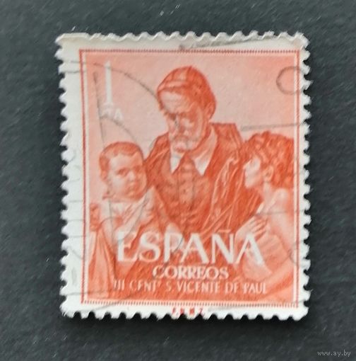 Испания 1960  Религия. Святой Винсент де Поль (1581-1660)