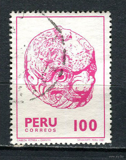 Перу - 1981 - Искусство 100S - [Mi.1190] - 1 марка. Гашеная.  (LOT Gu7)-T3P53