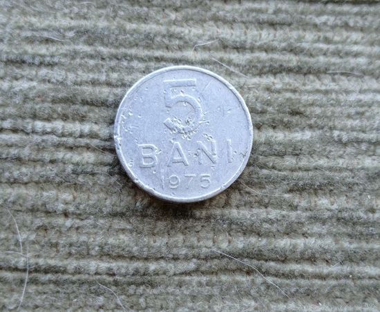 Werty71 Румыния 5 бани 1975 алюминий