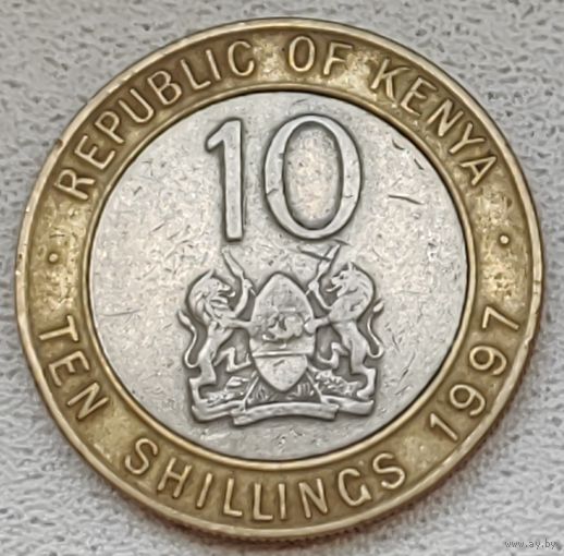 Кения 10 шиллингов 1997