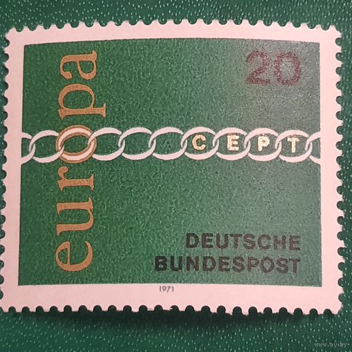 ФРГ 1971. Europa CEPT