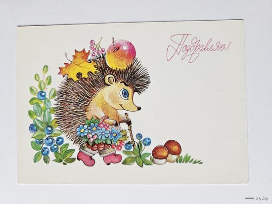 Жебелева 1989 Поздравляю