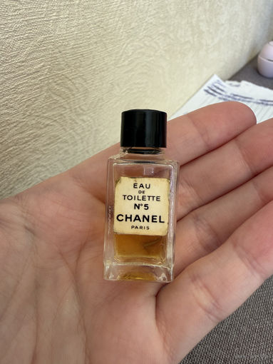 Миниатюра Chanel #5 Eau de Toilette для японского рынка, винтаж