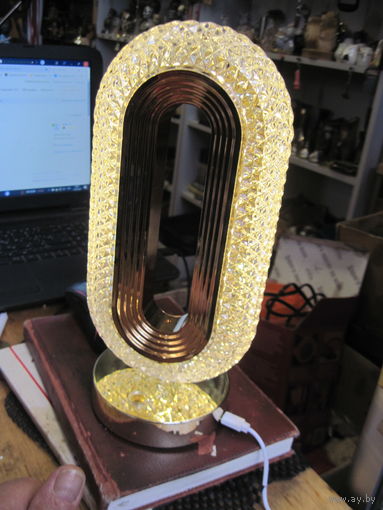 Светильник, ночник Led Crystal Lamp.