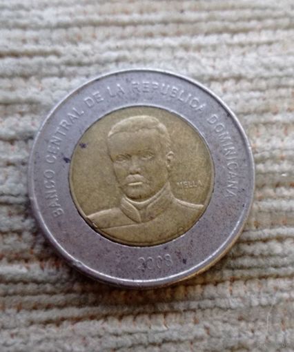 Werty71  Доминиканская Республика 10 песо 2008