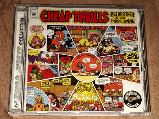 Janis Joplin & "Big Brother & The Holding Company" – "Cheap Thrills" 1969 (Audio CD) Remaster + 4 bonus