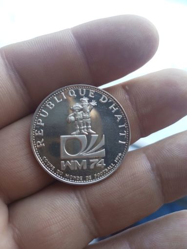 25 гурдов 1973г,Гаити, чемпионат мира по футболу 1974
