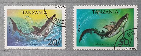 Танзания морские рыбы 2шт