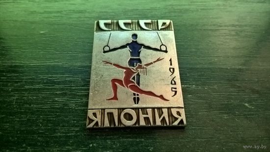 Гимнастика. СССР-Япония. 1965 год.
