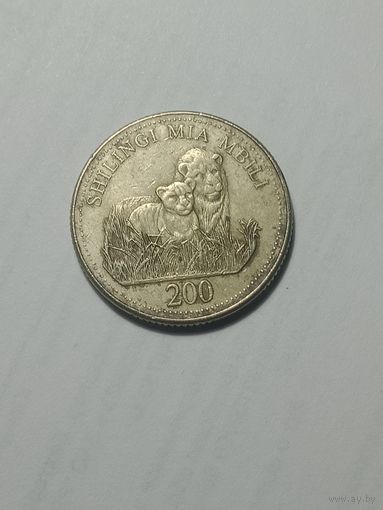 Танзания 200 шиллингов 2008 года .