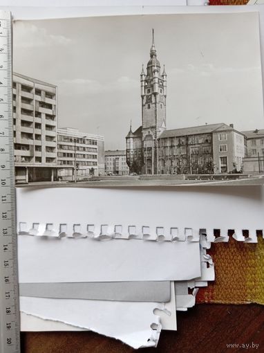 Открытка ГДР Дессау