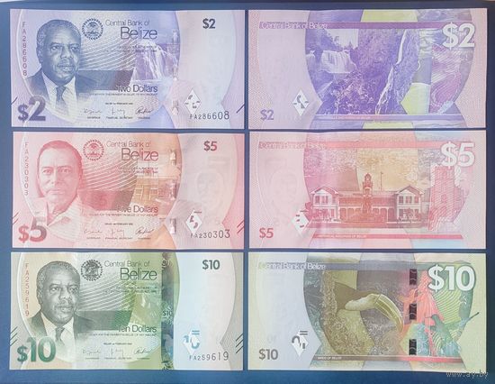 Белиз 2025г unc