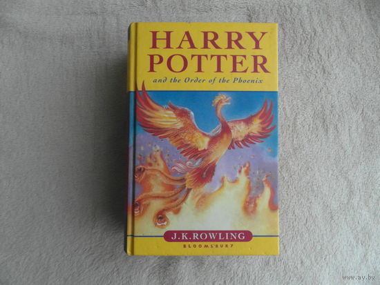 Rowling J.K. Harry Potter and the Order of the Phoenix. London Bloomsbury 2003г. Ролинг Дж.К. Гарри Поттер и Орден Феникса. На английском языке. Первое издание.