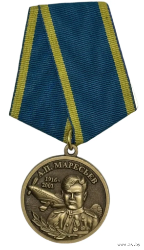 Медаль За верность авиации А.П. Маресьев