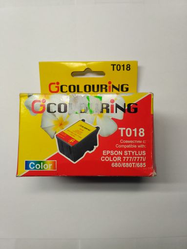 Картридж струйный Epson T018 не оригинал
