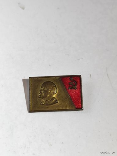 Значок Ленин