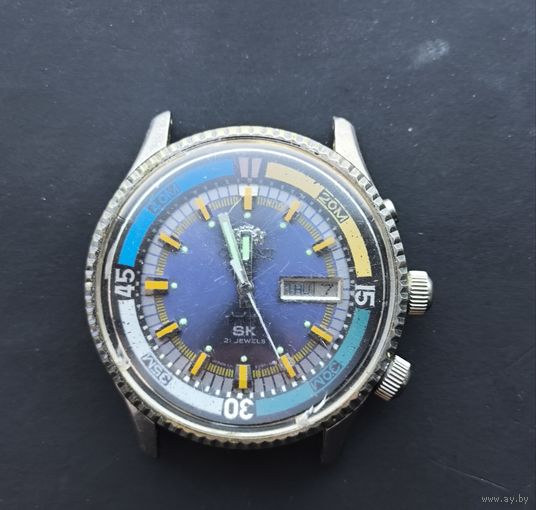Винтажные японские наручные часы Orient SK
