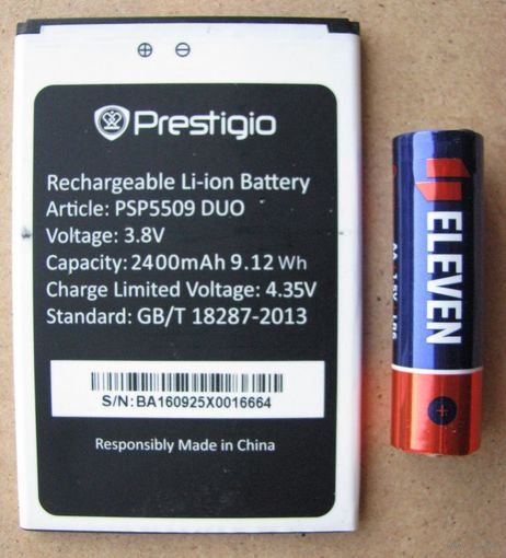 Аккумулятор Prestigio Muze K5 PSP5509DUO ( ТОЛЬКО БАТАРЕЯ 3,969 В ) .