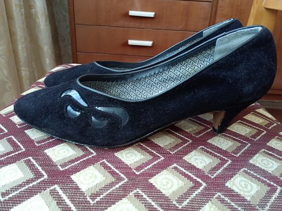 Туфли женские, р-р 37 (240), нубук