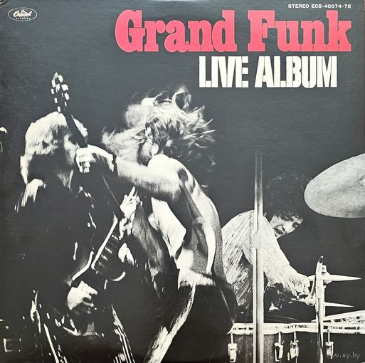 GRAND FUNK RAILROAD. LIVE ALBUM. 2LP