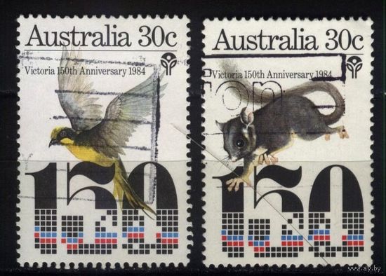 Австралия - 1984 [Mi. 908-909] Гашеная (AU23)