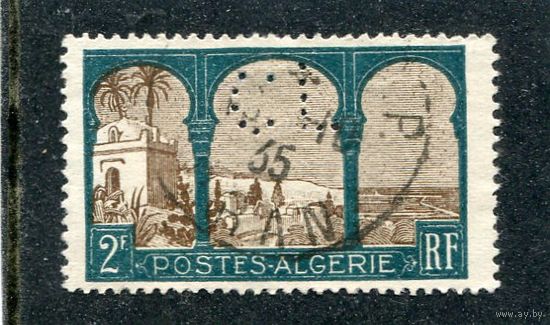 Французский Алжир. Вид на бухту Алжира. 2.фр. (