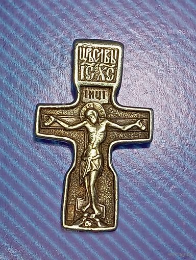 Крестик серебро 925 пробы .