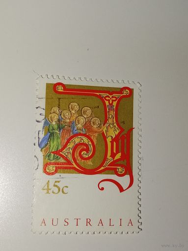 Австралия год 1993.  Рождество, Религия.
