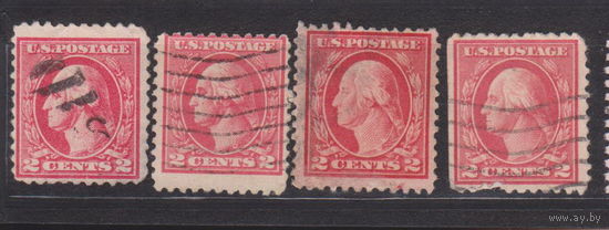 Джордж Вашингтон Известные Люди Личности США 1915?-1920? год лот 11 ВНИМАНИЕ!!! Цена за 1-у марку на Ваш выбор